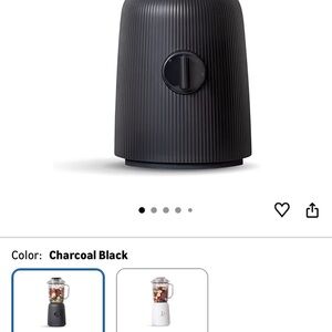 Charcoal Black Blender by [Brand]